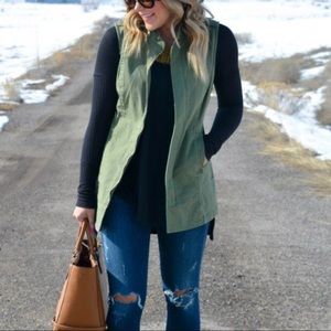 CAbi Army Green Utility Vest